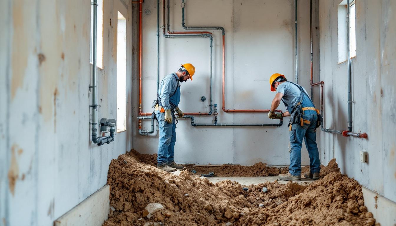 Construction maison plomberie coût total : évaluez vos dépenses essentielles