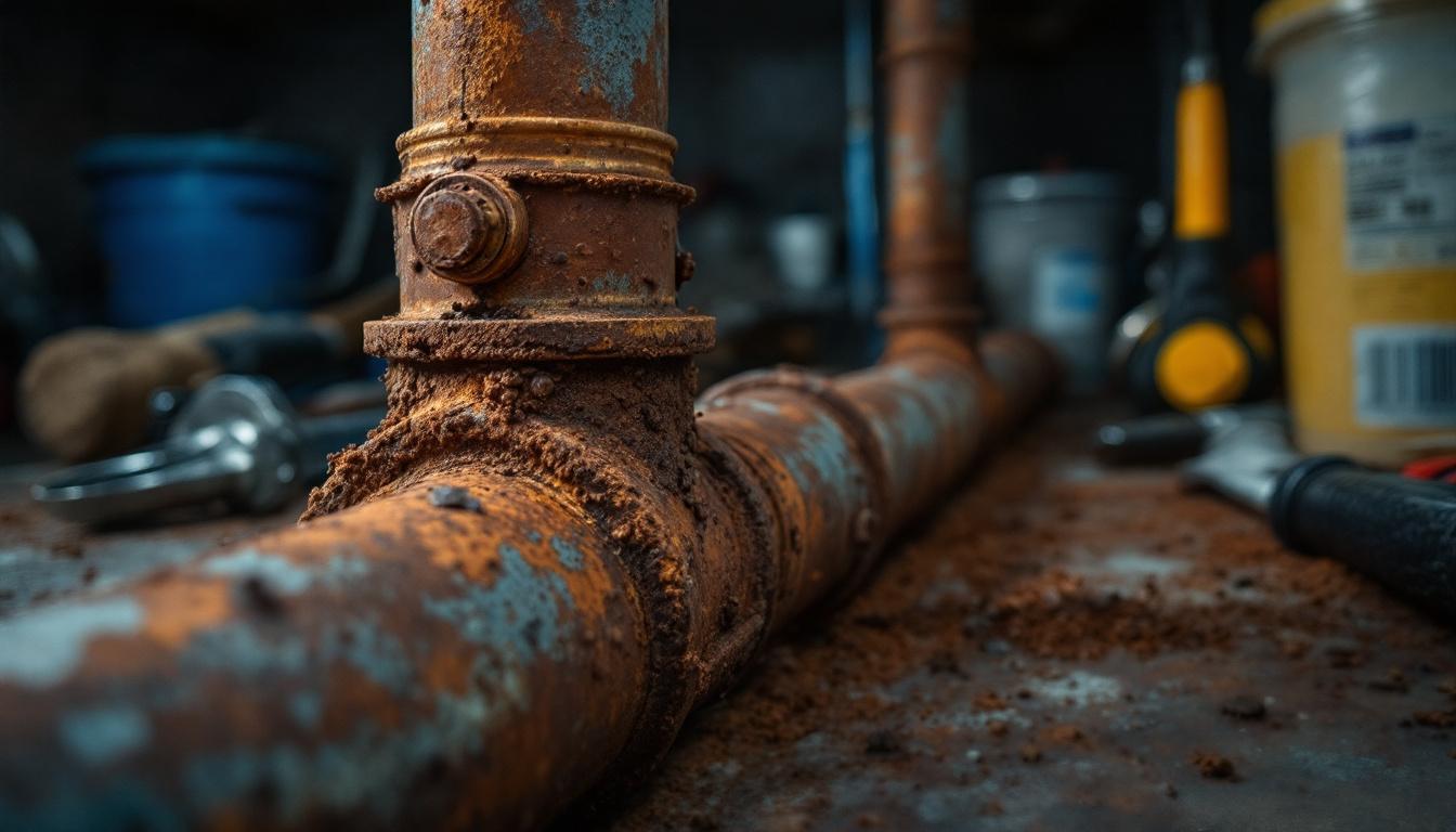 Canalisation rouillée : causes, solutions et prévention efficaces