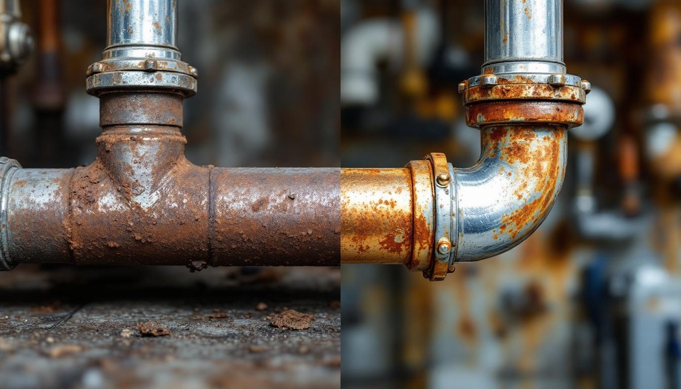 Canalisation rouillée : causes, solutions et prévention efficaces