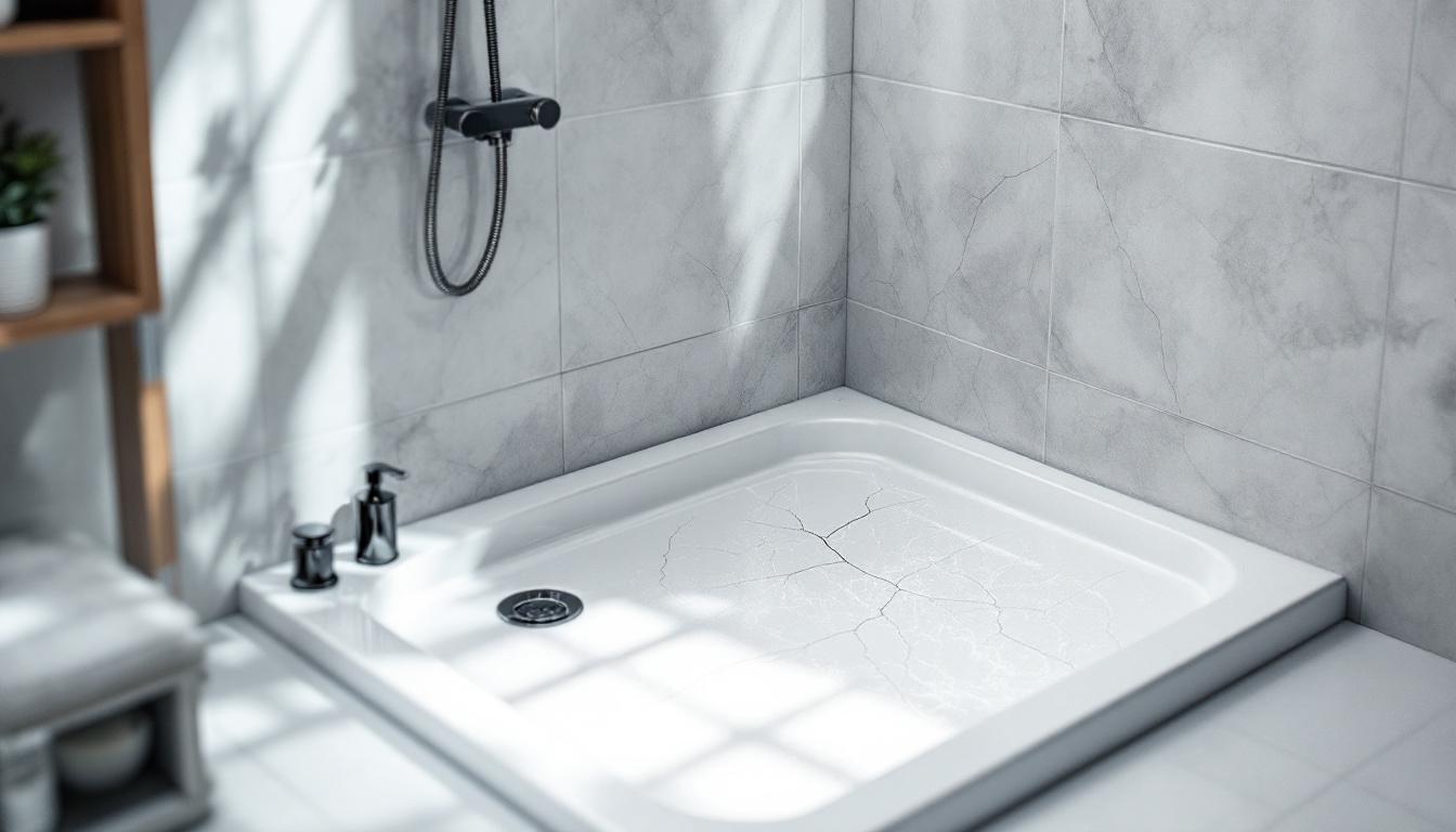 Fissure bac de douche : évaluer, réparer ou remplacer ?
