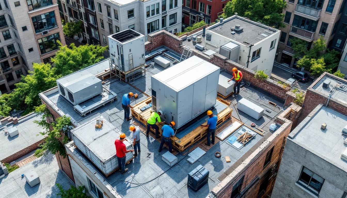 Pompe à chaleur immeuble : installation et économies d'énergie