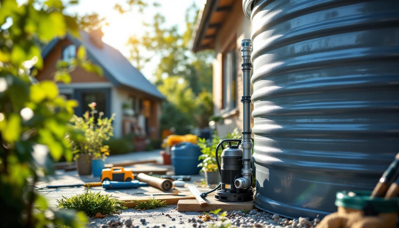 Prix cuve eau de pluie avec pompe : découvrez nos offres attractives
