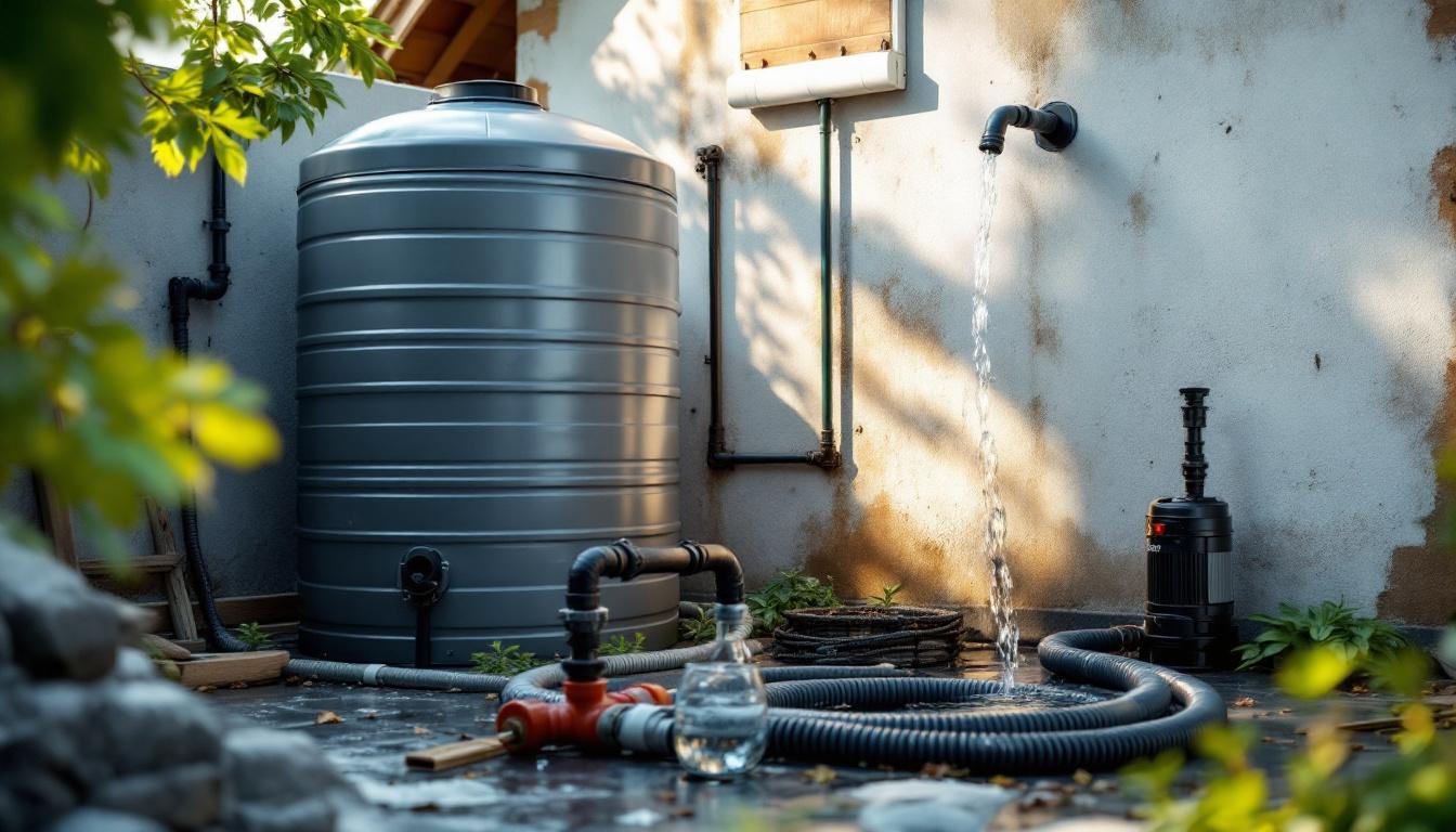 Prix cuve eau de pluie avec pompe : découvrez nos offres attractives