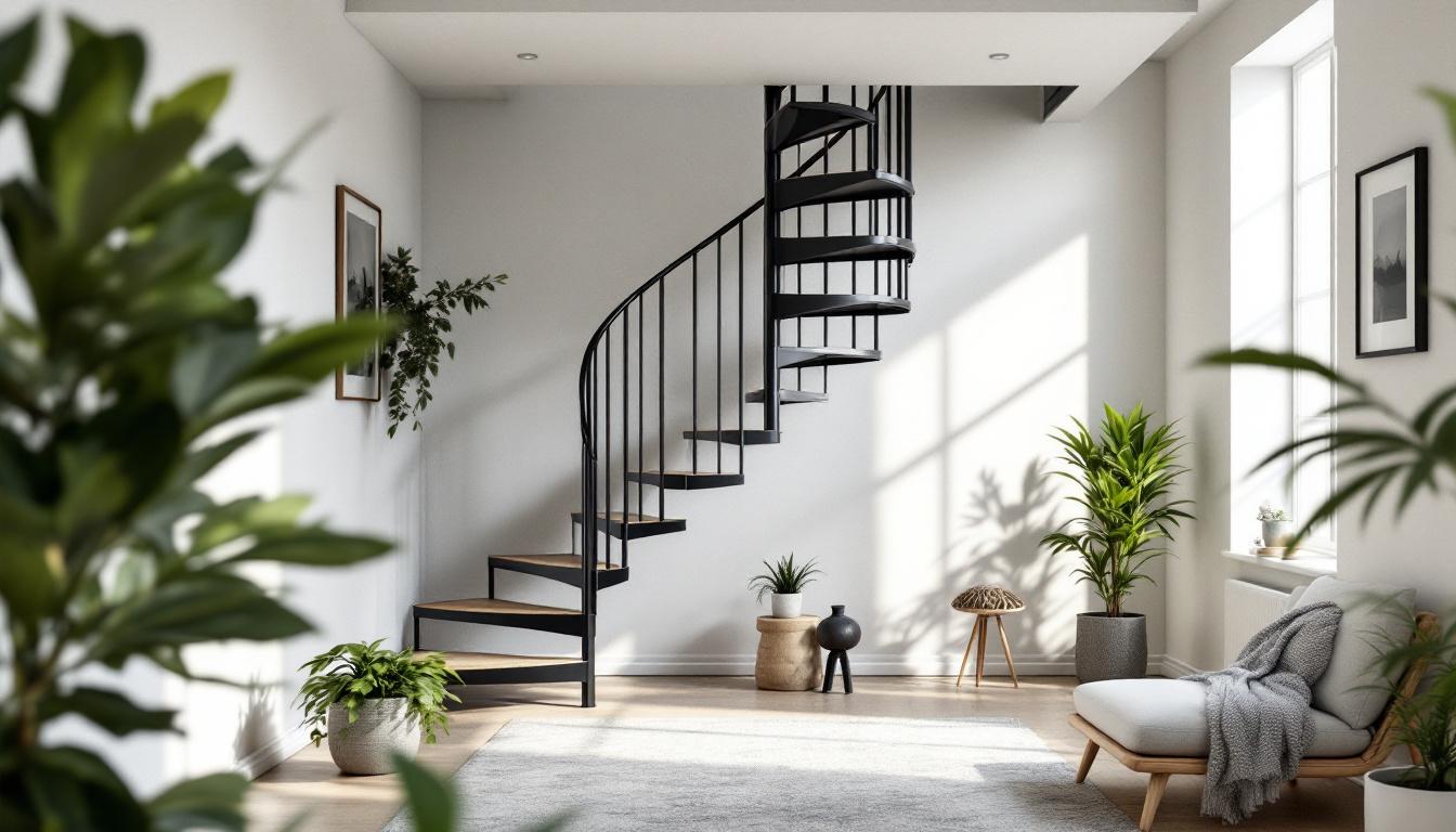 Prix escalier colimaçon : découvrez nos modèles et devis en ligne
