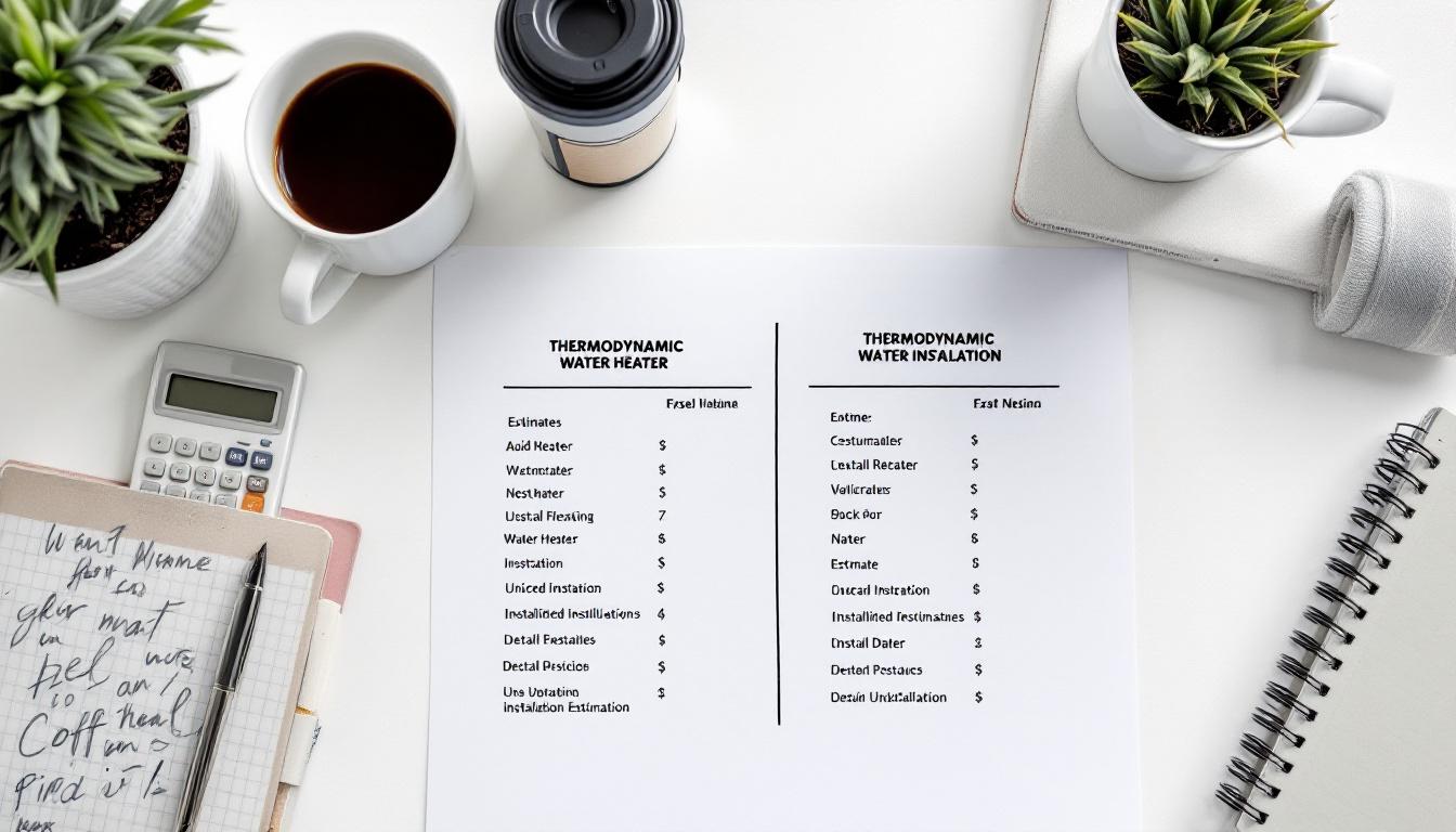 Prix installation ballon thermodynamique : comparez les devis et aides