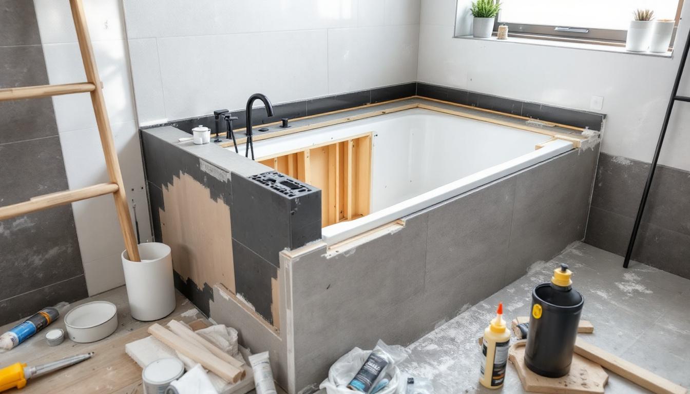 Prix pose baignoire : découvrez les tarifs et matériaux à considérer