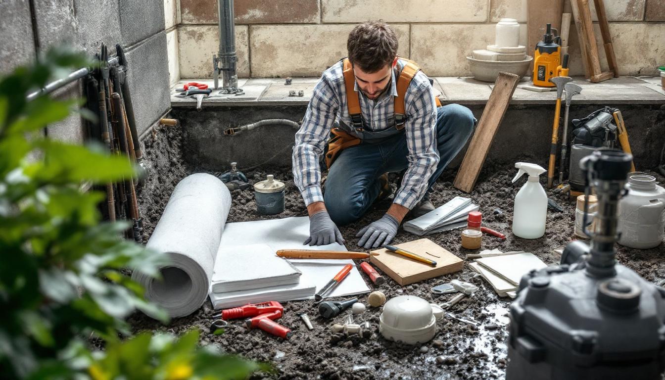 Sous-sol humide que faire : solutions pratiques et conseils d'experts