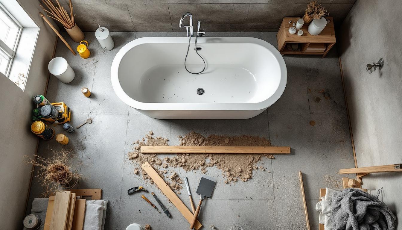 Transformer une baignoire en douche italienne prix : guide tarifaire et astuces