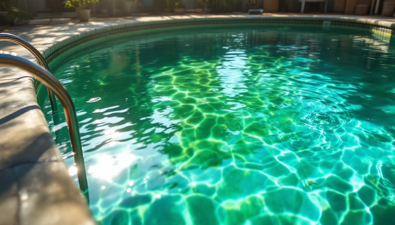 Javel dans piscine verte : solution rapide pour une eau claire