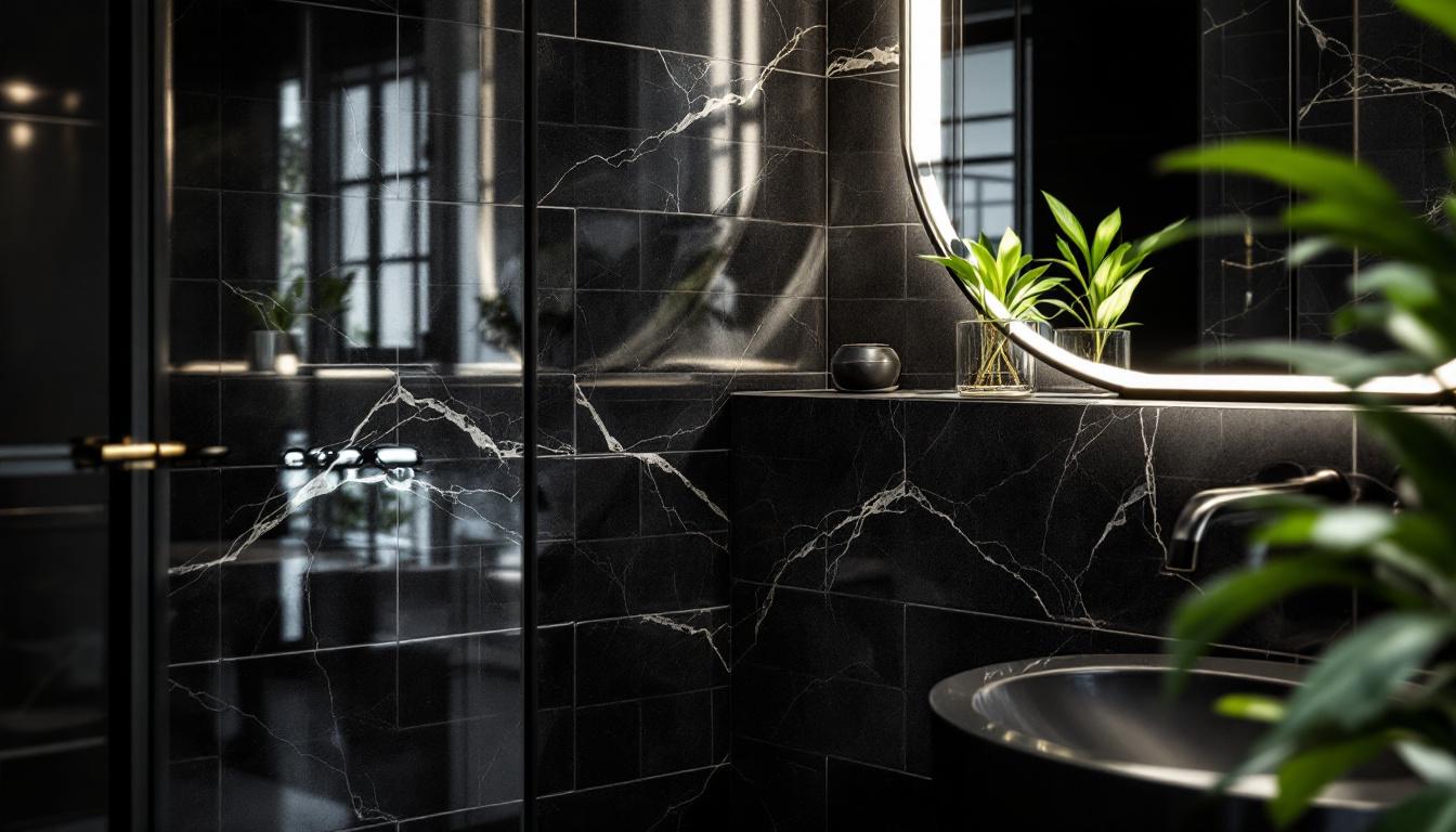 Joint de salle de bain noir : astuces pour un entretien facile