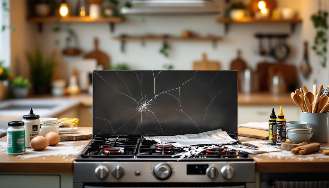 Plaque de cuisson fissurée : conseils pour une utilisation sécurisée