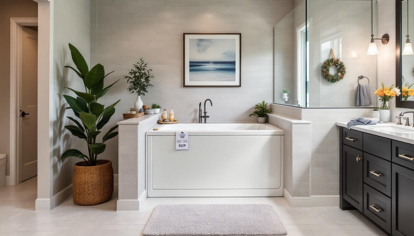 Prix baignoire à porte : comparez les modèles et économisez !